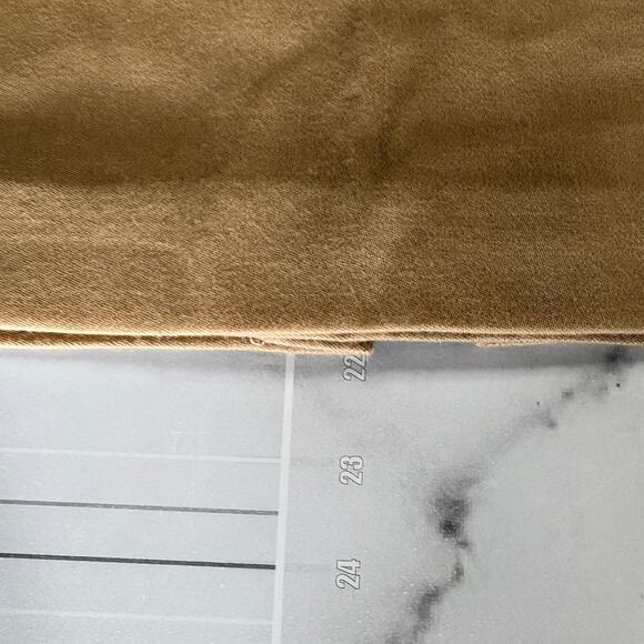 Vintage Hadley Wool Skirt Womens Size 8 Tan Khaki Midi School High Waist 24 - Picture 8 of 8